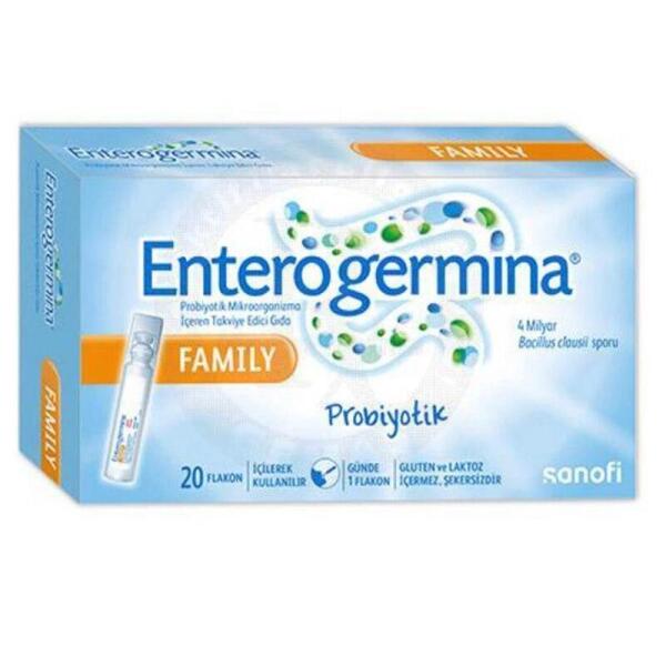 Enterogermina Family 20 Flakon - ENTEROGERMİNA