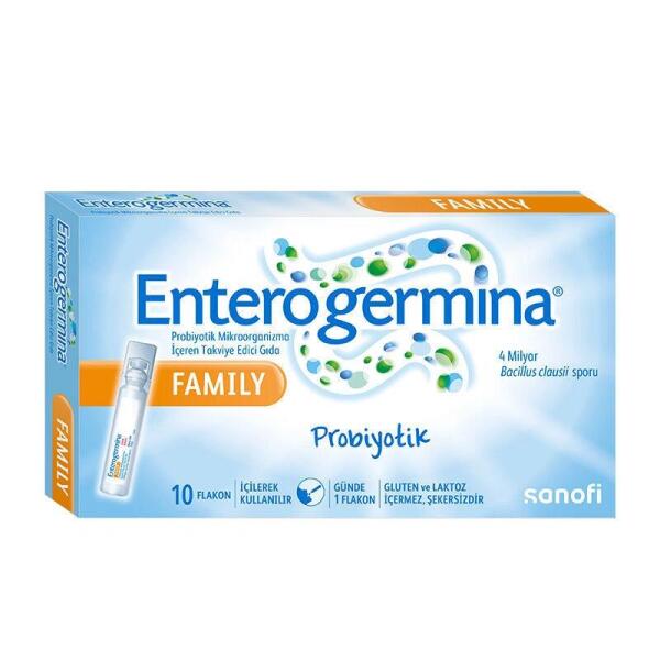 Enterogermina Family10 Flakon - ENTEROGERMİNA