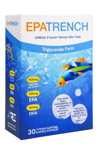 Epatrench Omega 3 30 Kapsül - PHARMARE