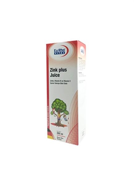 EuRho Vital Zink Plus Juice 200 ml - EURHO VİTAL