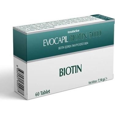 Evocapil Biotin 5000 60 Tablet - EVOCAPIL