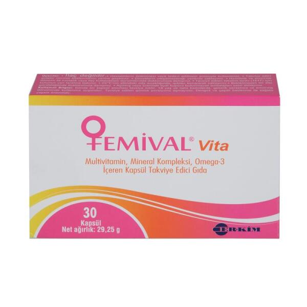 Femival Vita 30 Kapsül - ER-KİM
