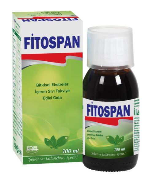 Fitospan Bitkisel Ekstreler İçeren Şurup 100 Ml - EDİS PHARMA
