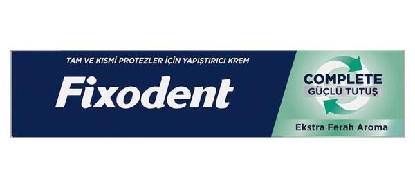 Fixodent Diş Protez Yapıştırıcı Complete Extra Ferah 47 gr - FIXODENT