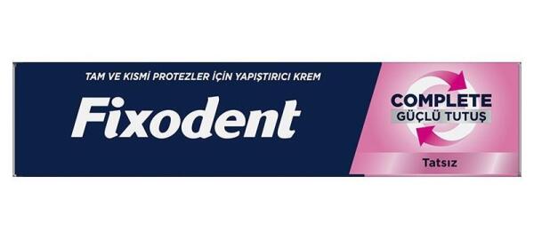 Fixodent Diş Protez Yapıştırıcı Complete Tatsız 47 gr - FIXODENT