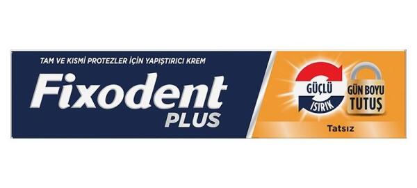 Fixodent Plus Diş Protez Yapıştırıcı Güçlü Isırık Tatsız 40 gr - FIXODENT