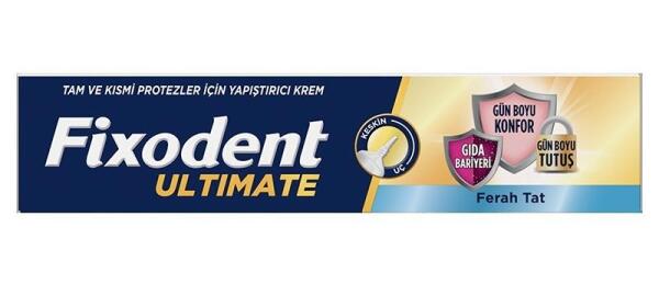 Fixodent Ultimate Diş Protez Yapıştırıcı Ferah Tat 40 gr - FIXODENT