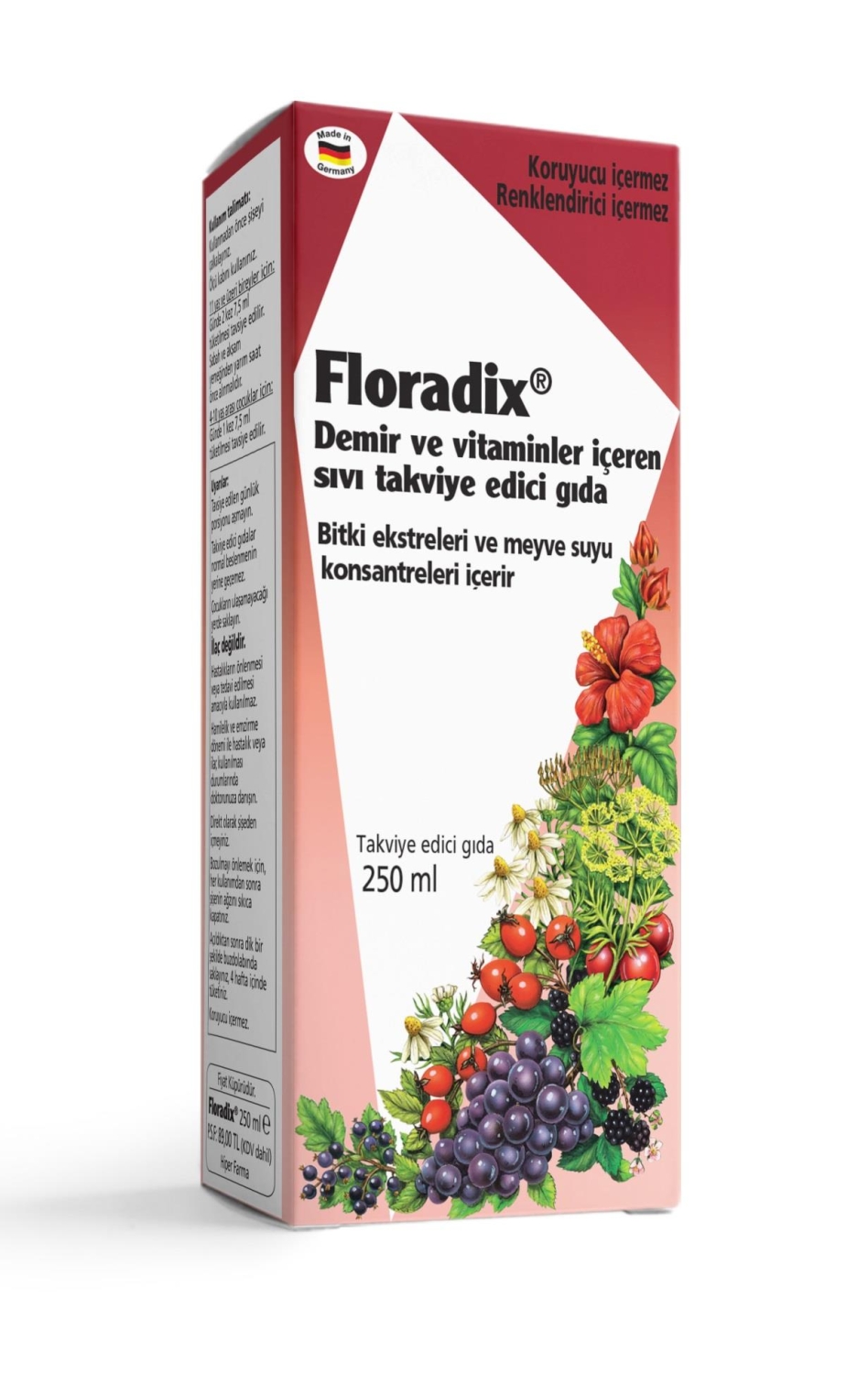 Floradix Şurup 250 ml - 1