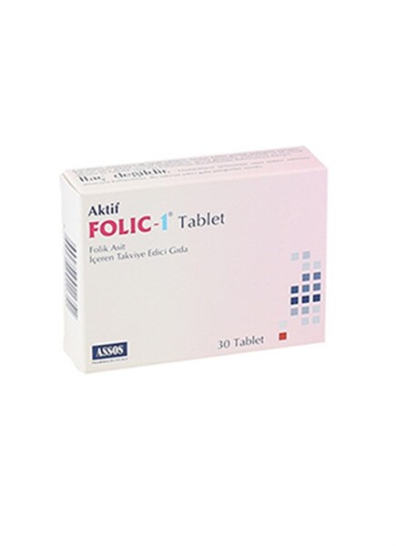 Folic 1 30 Tablet - ASSOS