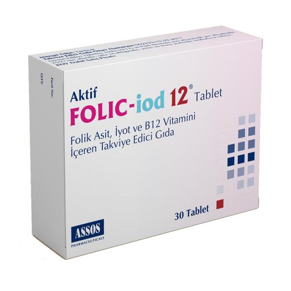 Folic iod 12 tablet - ASSOS