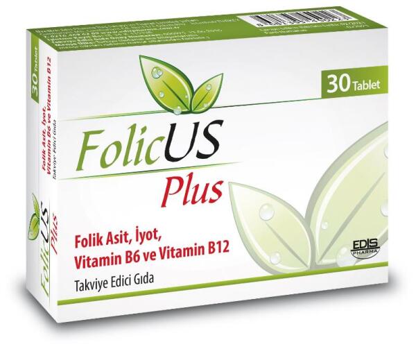 Folicus Plus 30 Tablet - EDİS PHARMA