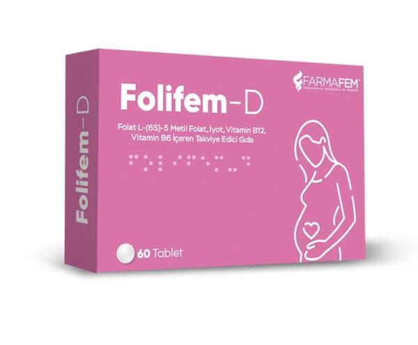 Folifem D 60 Tablet - BİONELLA
