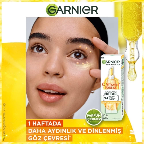 Garnier C Vitamini Parlak Aydınlatıcı Göz Kremi 15 ml - 3