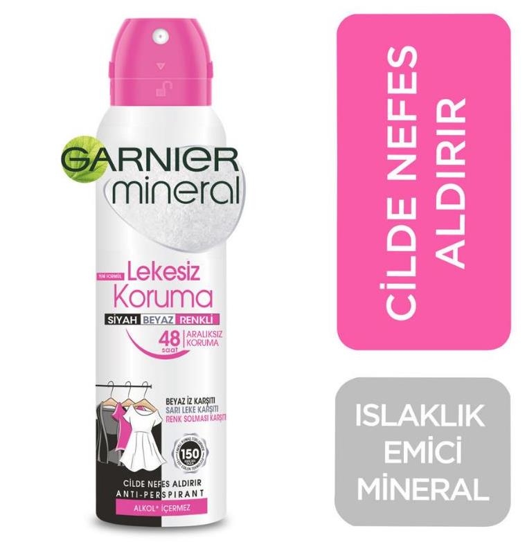 Garnier Mineral Lekesiz Koruma Deodorant 150 ml Çiçeksi Koku - 2