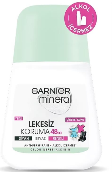 Garnier Mineral Lekesiz Koruma Roll On 50 ml Çiçeksi Koku - 1