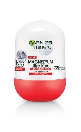 Garnier Mineral Magnezyum Ultra Kuru Roll On 50 ml - 1