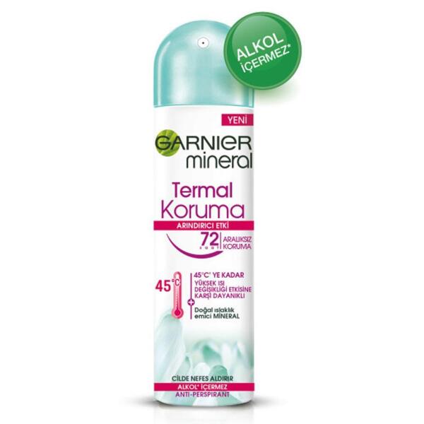 Garnier Mineral Termal Koruma Deodorant 150 ml Arındırıcı Etki 72sa - GARNIER