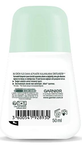Garnier Mineral Termal Koruma Roll On 50 ml Arındırıcı Etki 72sa - 3