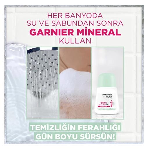Garnier Mineral Termal Koruma Roll On 50 ml Arındırıcı Etki 72sa - 5