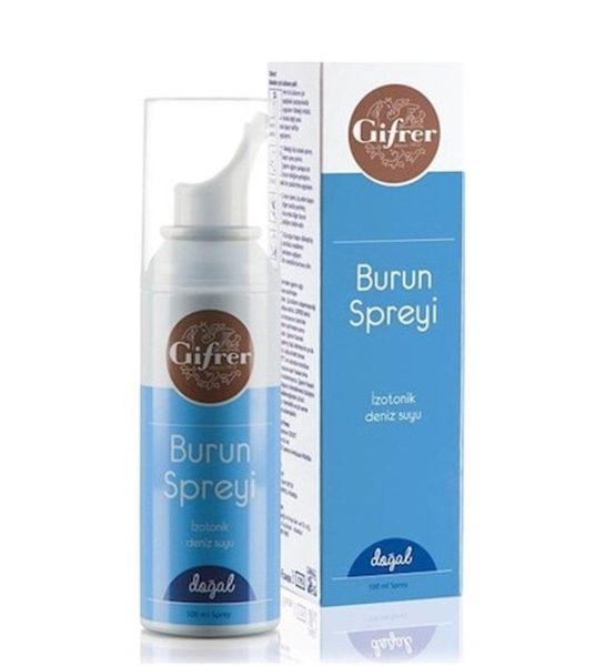 Gifrer İzotonik Doğal Deniz Suyu 100 ml Burun Spreyi - GİFRER