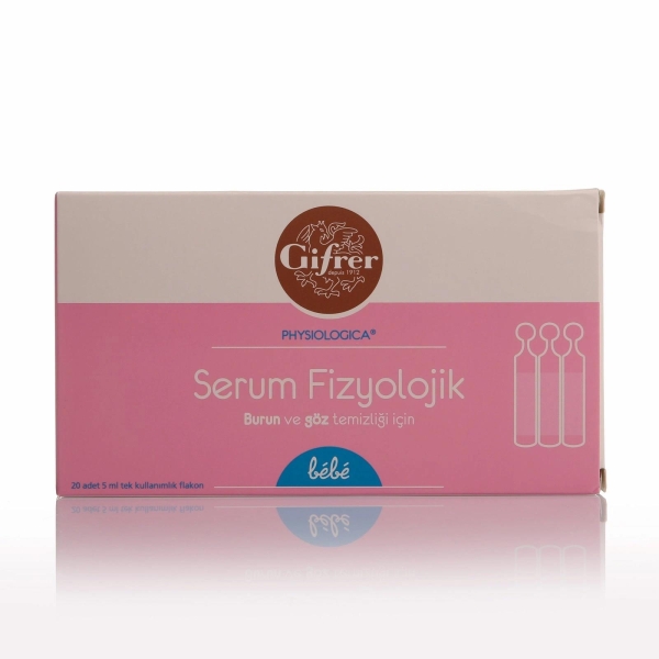 Gifrer Serum Fizyolojik 10 Flakon - GİFRER