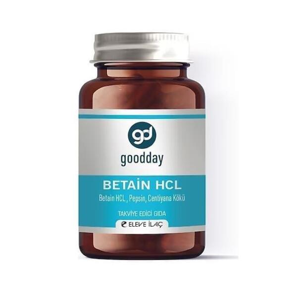 Goodday Betain HCL Pepsin 60 Kapsül - GOODDAY