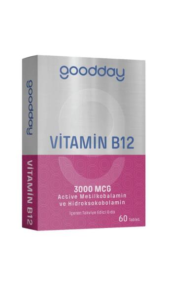 Goodday Vitamin B12 Active 60 Tablet - GOODDAY
