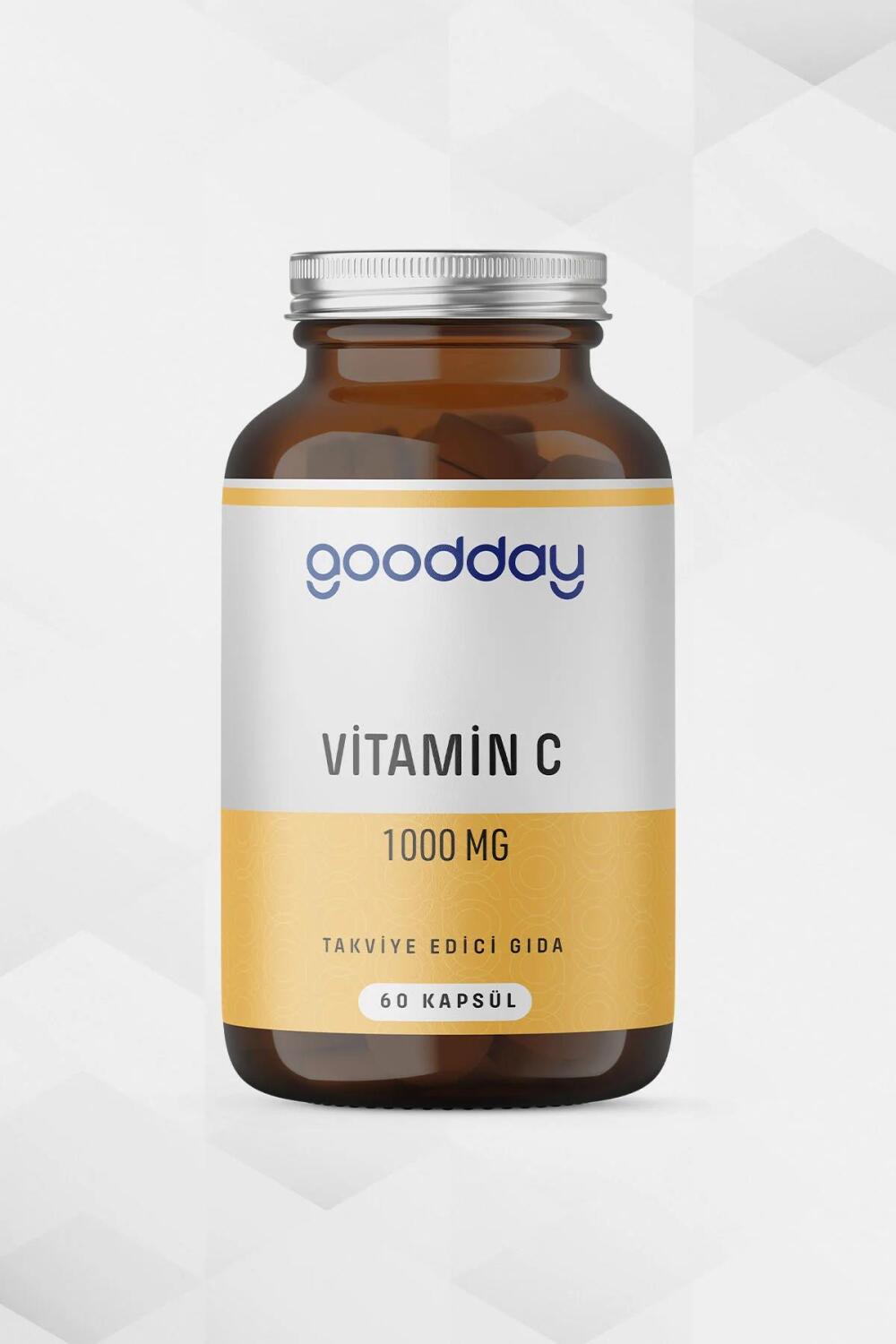 Goodday Vitamin C 1000 mg 60 Kapsül - 1