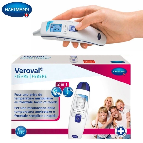 Hartmann Veroval Duo Scan Alından ve Kulaktan Ateş Ölçer - HARTMANN