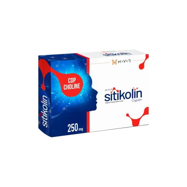 Haver Sitikolin Cognizin 250 mg 30 Kapsül - HAVER FARMA
