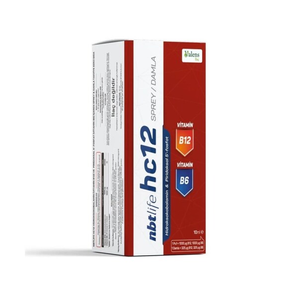 Valens Nbt Life HC12 Sprey Damla 10 ml - VALENS İLAÇ