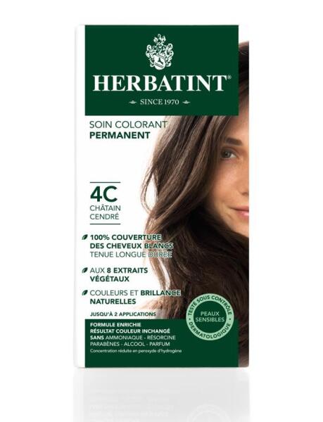 Herbatint Saç Boyası 4C Chatain Cendre - HERBATINT