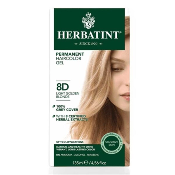 Herbatint Saç Boyası 8D Blond Clair Dore - HERBATINT