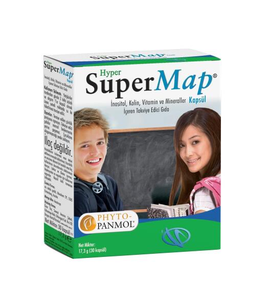 Hyper SuperMap 30 Kapsül - HIPERFARMA