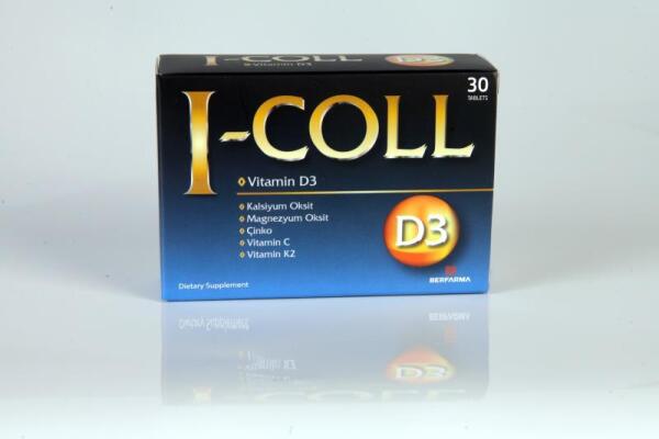 I-Coll D3 30 Tablet - BERFARMA