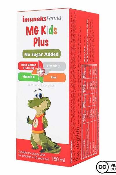 İmuneks MG Kids Plus Şurup 150 ml - IMUNEKS FARMA
