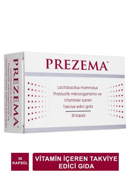 İmuneks Prezema Takviye Edici Gıda 30 Kapsül - IMUNEKS FARMA