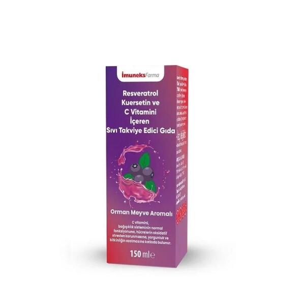 Imuneks Resveratrol Şurup 150 ml - IMUNEKS FARMA