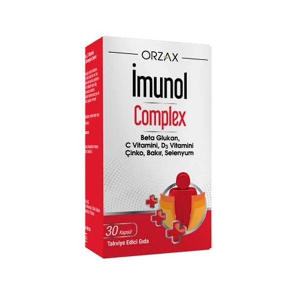 İmunol Complex Beta Glukan 30 Kapsül - ORZAX