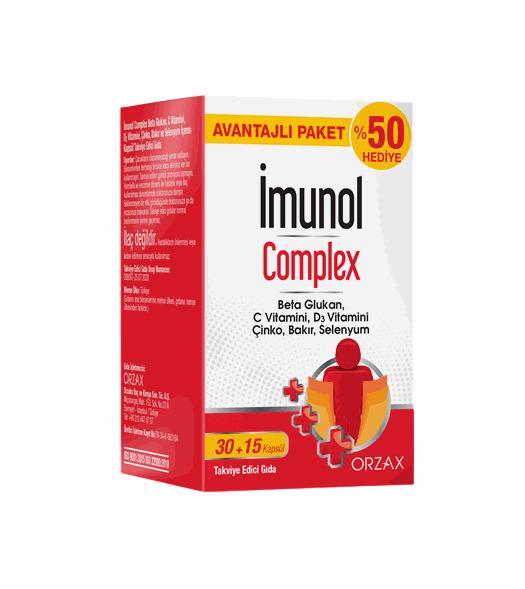 İmunol Complex 45 Kapsül - 1