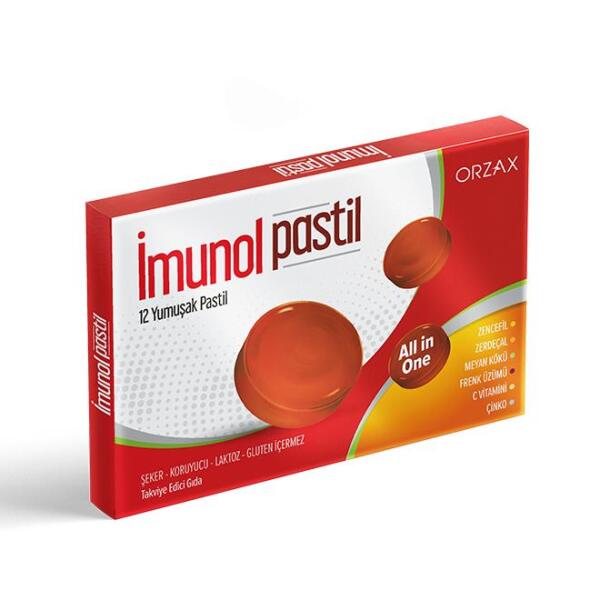 İmunol Pastil 12li - ORZAX
