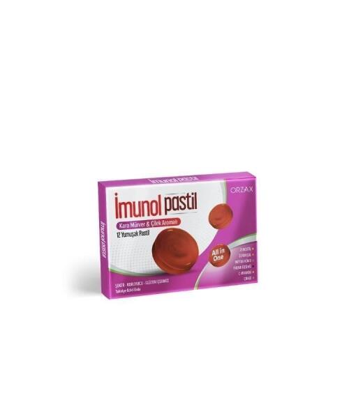 İmunol Pastil Çilek 12li - ORZAX