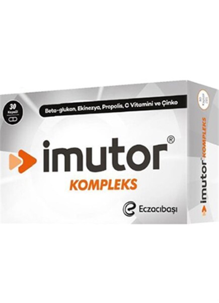 imutor Kompleks 30 Kapsül - ECZACIBAŞI