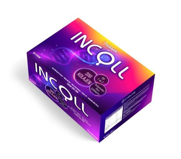 Incoll 30 ml 30 Flakon Enzimatik Hidrolize Sıvı Kollajeni - İNTRALİNE