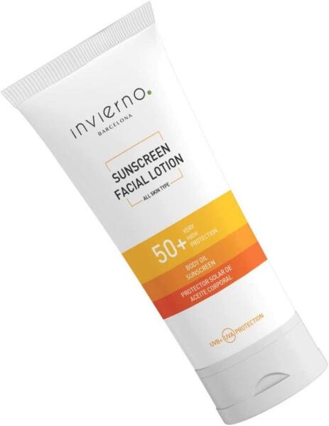 Invierno Barcelona LLC. Güneş Kremi Yüz 50 SPF 50 - INVİERNO