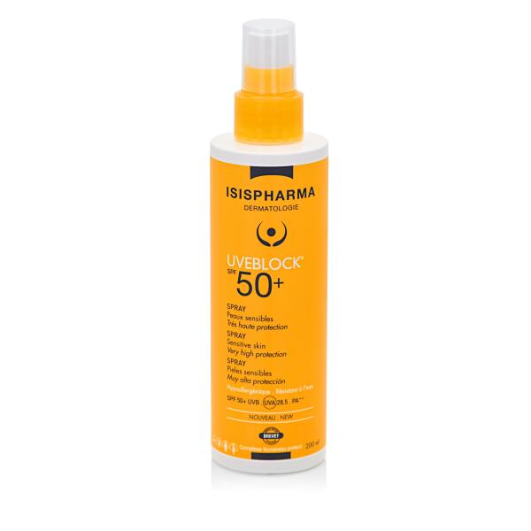 Isis Pharma Uveblock Spf 50+ Spray 200 ml Güneş Koruyucu Sprey - ISISPHARMA