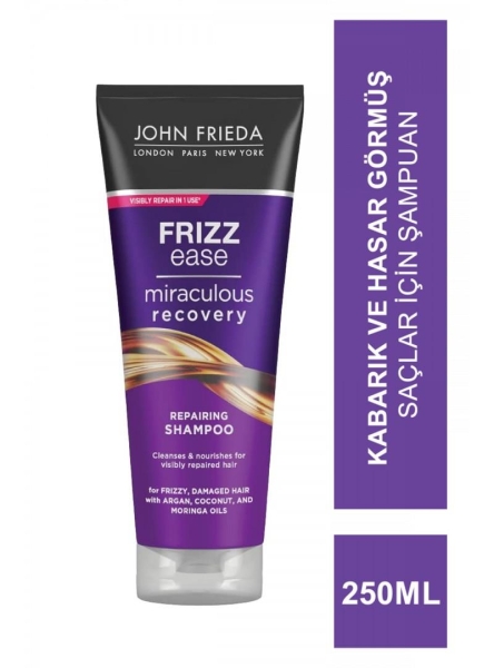 John Frieda Frizz Ease Miraculous Recovery Repairing Shampoo 250 ml - John Frieda