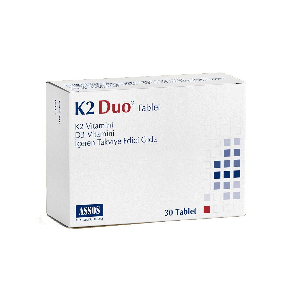 K2 Duo (Eylul Duo) 30 Tablet - 1