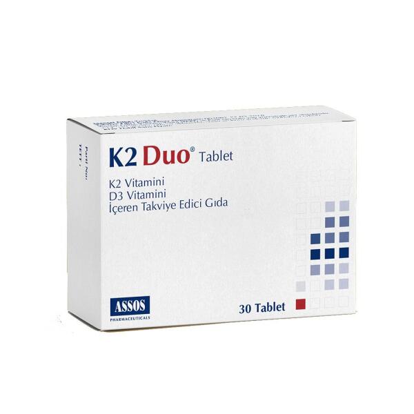 K2 Duo (Eylul Duo) 30 Tablet - ASSOS