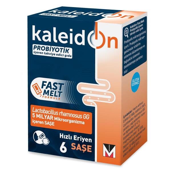 Kaleidon Probiyotik Fast Melt Formula 6 Saşe - KALEİDON